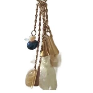 Gold-Tone Multi Charm Pendant Necklace - Women Jewelry